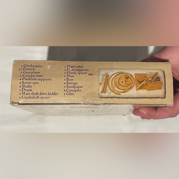 Leonardo Da Vinci Helicopter - Recreation of 15th Century “Aerial Screw” - New - Picture 4 of 7